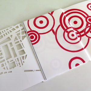 artist-book cut-out spots maps